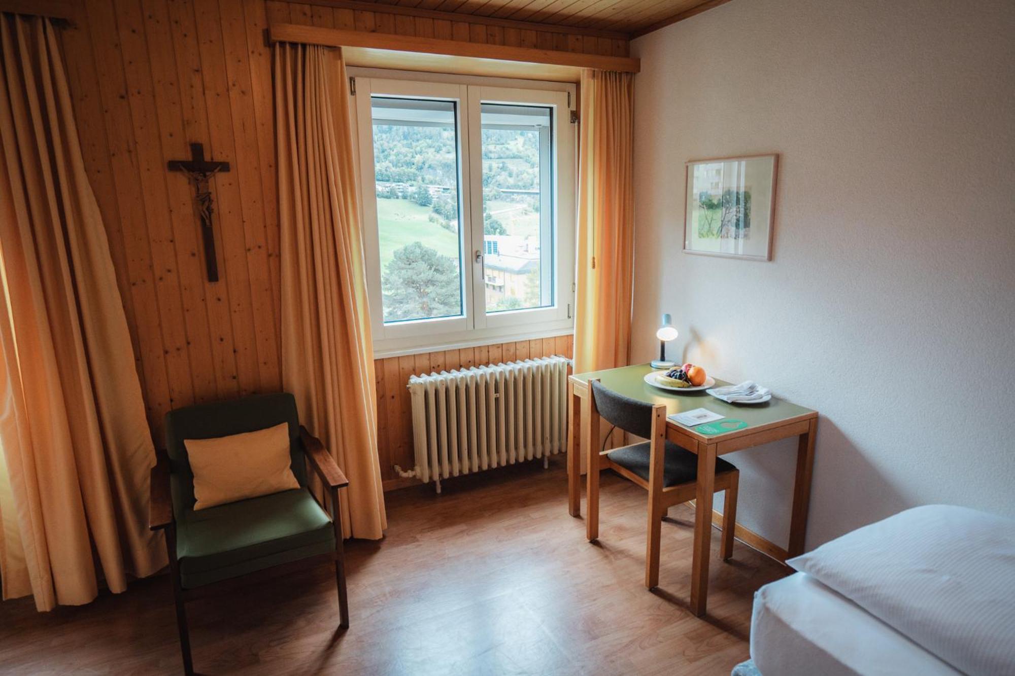 Hotel Haus Schoenstatt Contactless-Check-In Brig Bagian luar foto